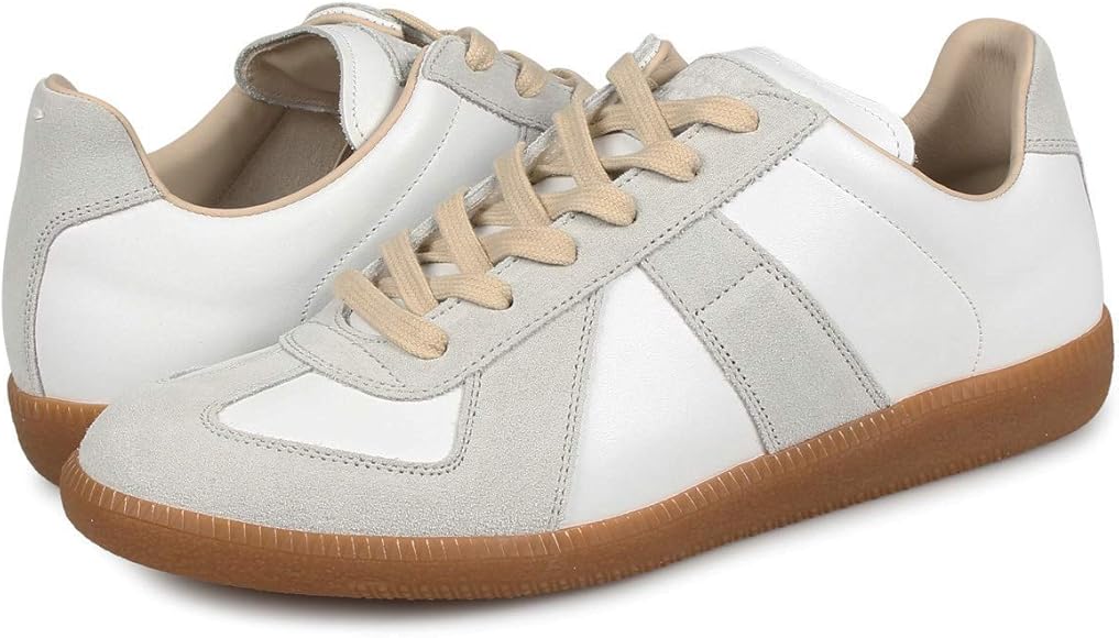 Maison Margiela White & Gray Replica Sneakers