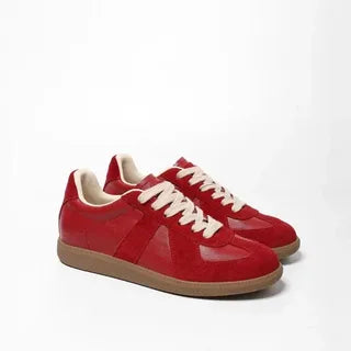 Nappa Leather & Suede Replica Sneakers