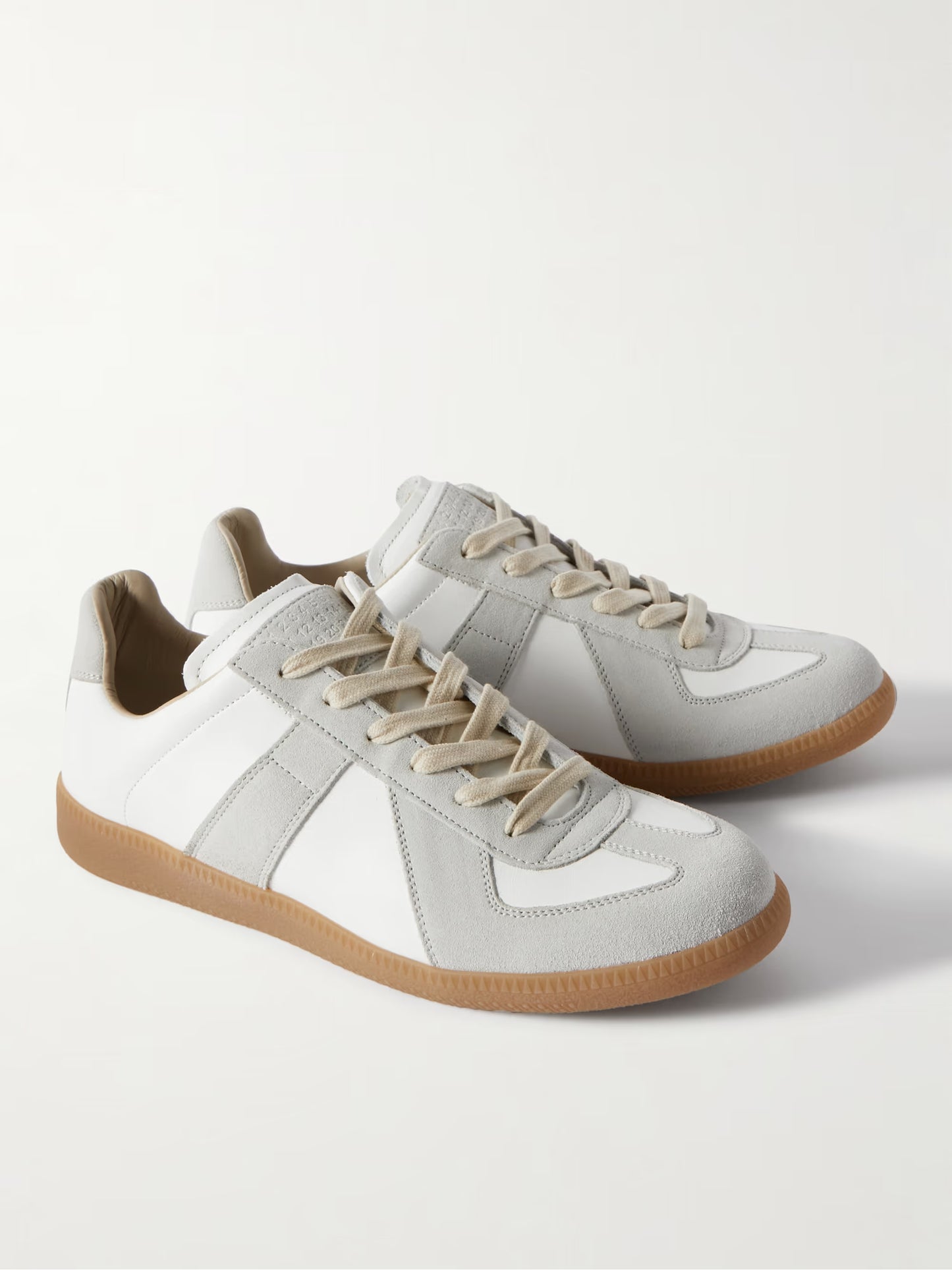 Maison Margiela White & Gray Replica Sneakers